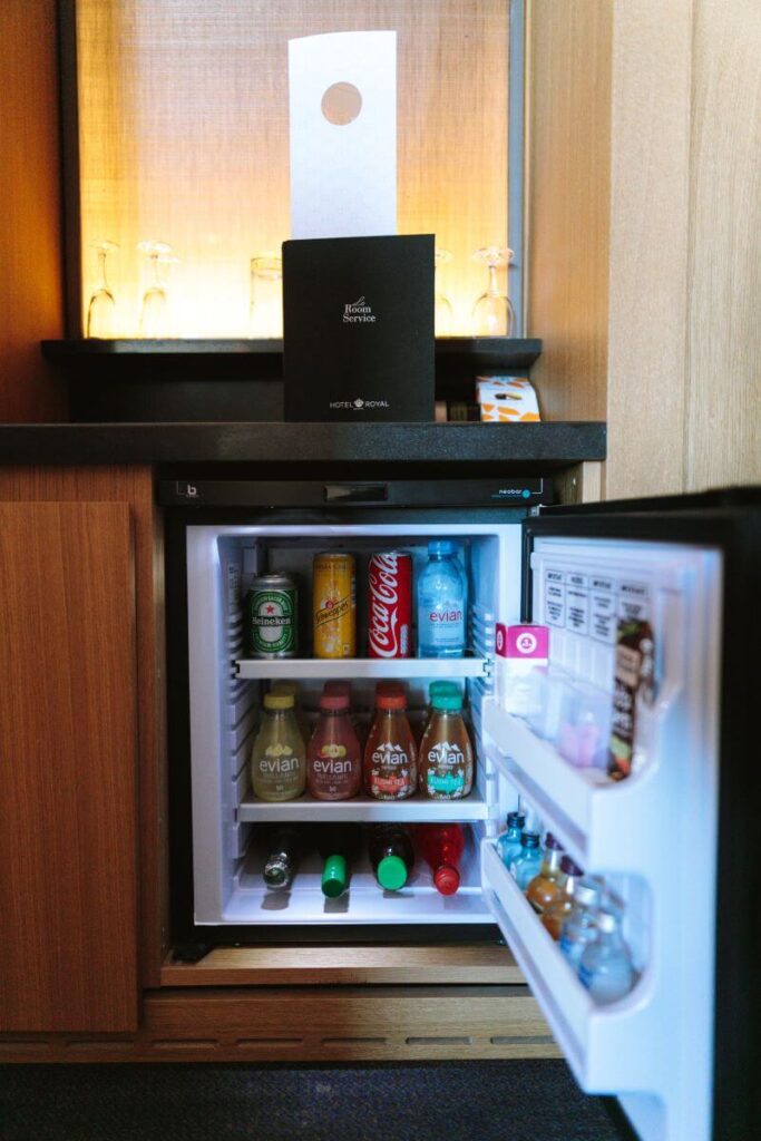 hotel mini fridge