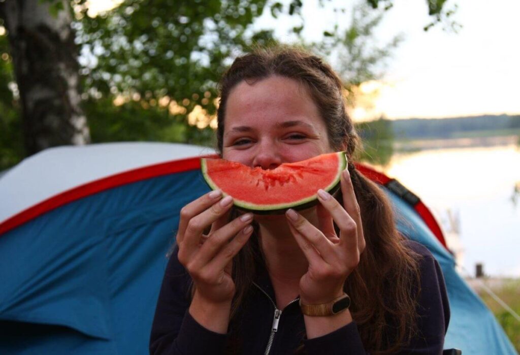 me with watermelon