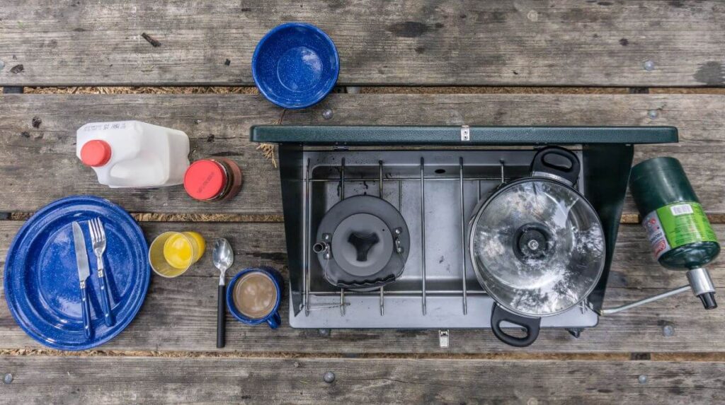 camping cooking set